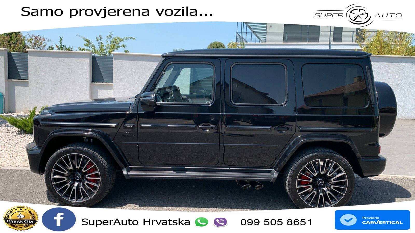 Mercedes AMG G 63 Long V8 (585 KS) 4MATIC 9G-TRONIC AMG SPEEDSHIFT TCT LED+GR SJED+ACC