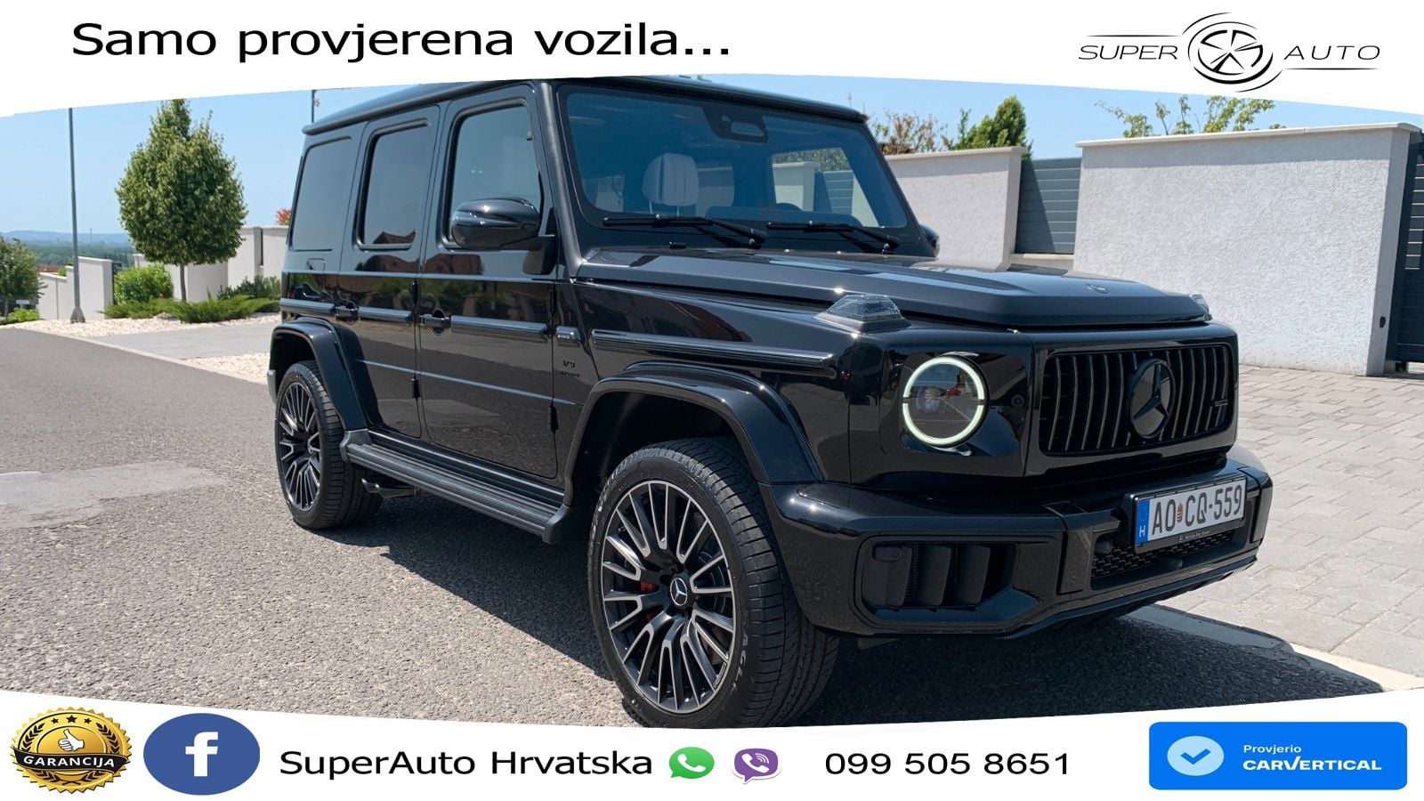 Mercedes AMG G 63 Long V8 (585 KS) 4MATIC 9G-TRONIC AMG SPEEDSHIFT TCT LED+GR SJED+ACC