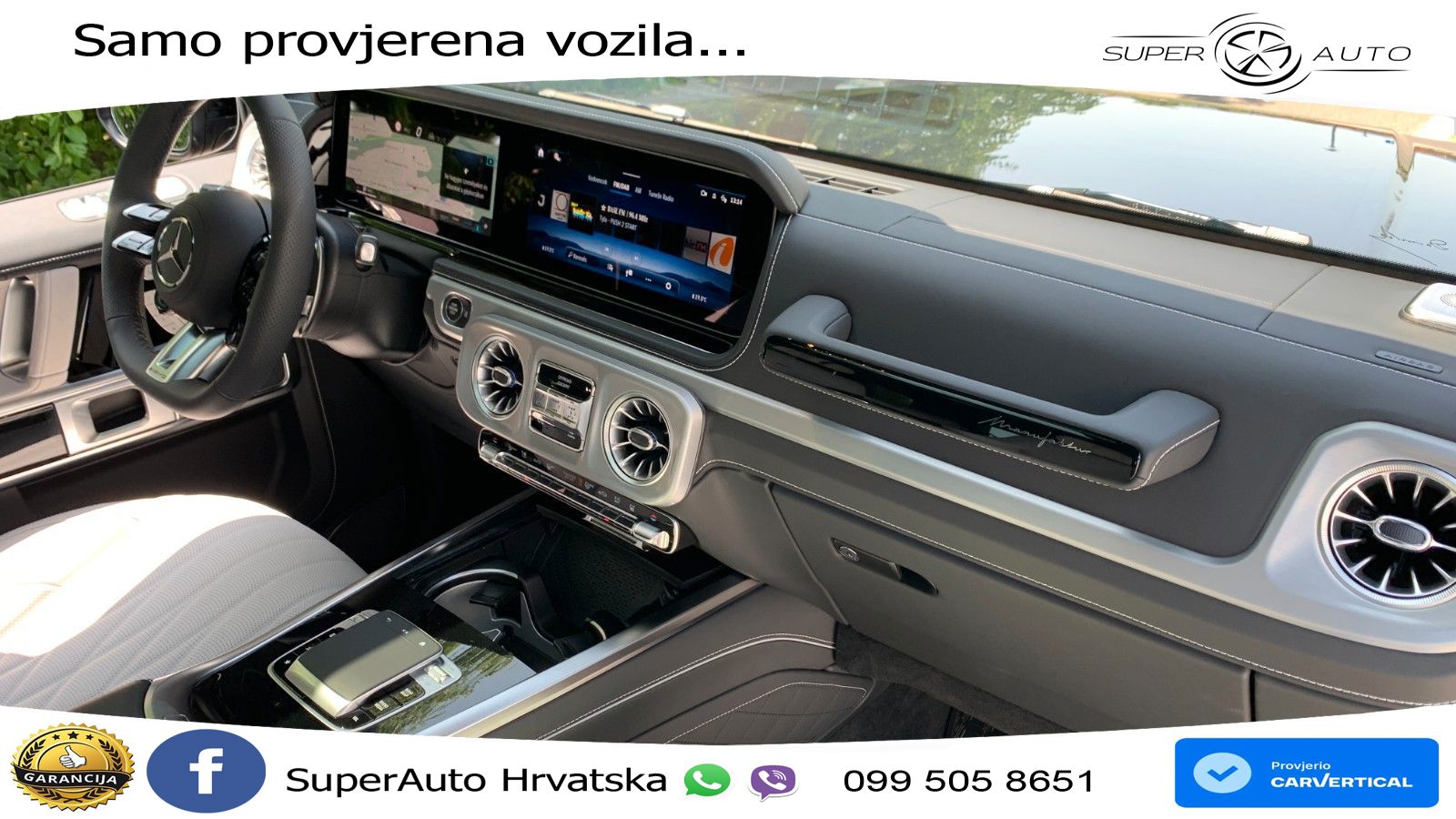 Mercedes AMG G 63 Long V8 (585 KS) 4MATIC 9G-TRONIC AMG SPEEDSHIFT TCT LED+GR SJED+ACC