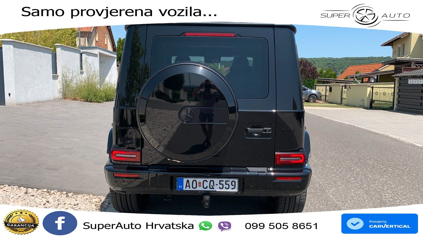 Mercedes AMG G 63 Long V8 (585 KS) 4MATIC 9G-TRONIC AMG SPEEDSHIFT TCT LED+GR SJED+ACC