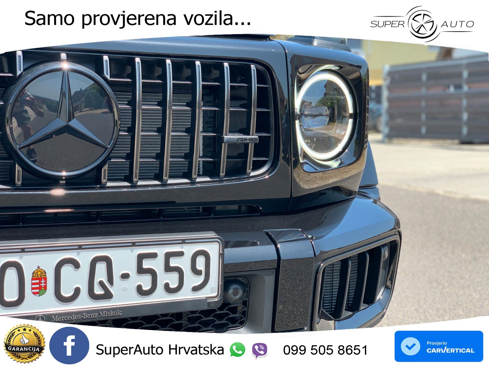 Mercedes AMG G 63 Long V8 (585 KS) 4MATIC 9G-TRONIC AMG SPEEDSHIFT TCT LED+GR SJED+ACC
