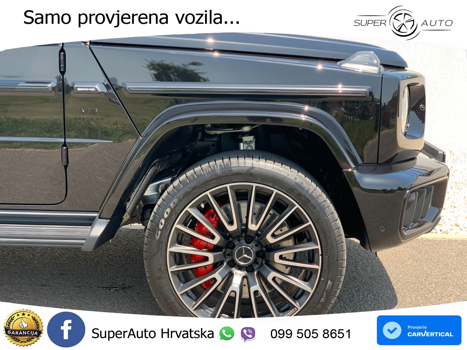 Mercedes AMG G 63 Long V8 (585 KS) 4MATIC 9G-TRONIC AMG SPEEDSHIFT TCT LED+GR SJED+ACC