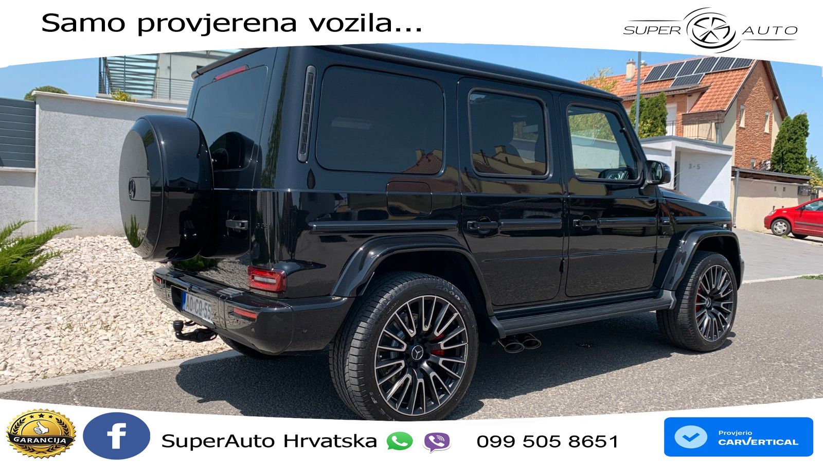 Mercedes AMG G 63 Long V8 (585 KS) 4MATIC 9G-TRONIC AMG SPEEDSHIFT TCT LED+GR SJED+ACC