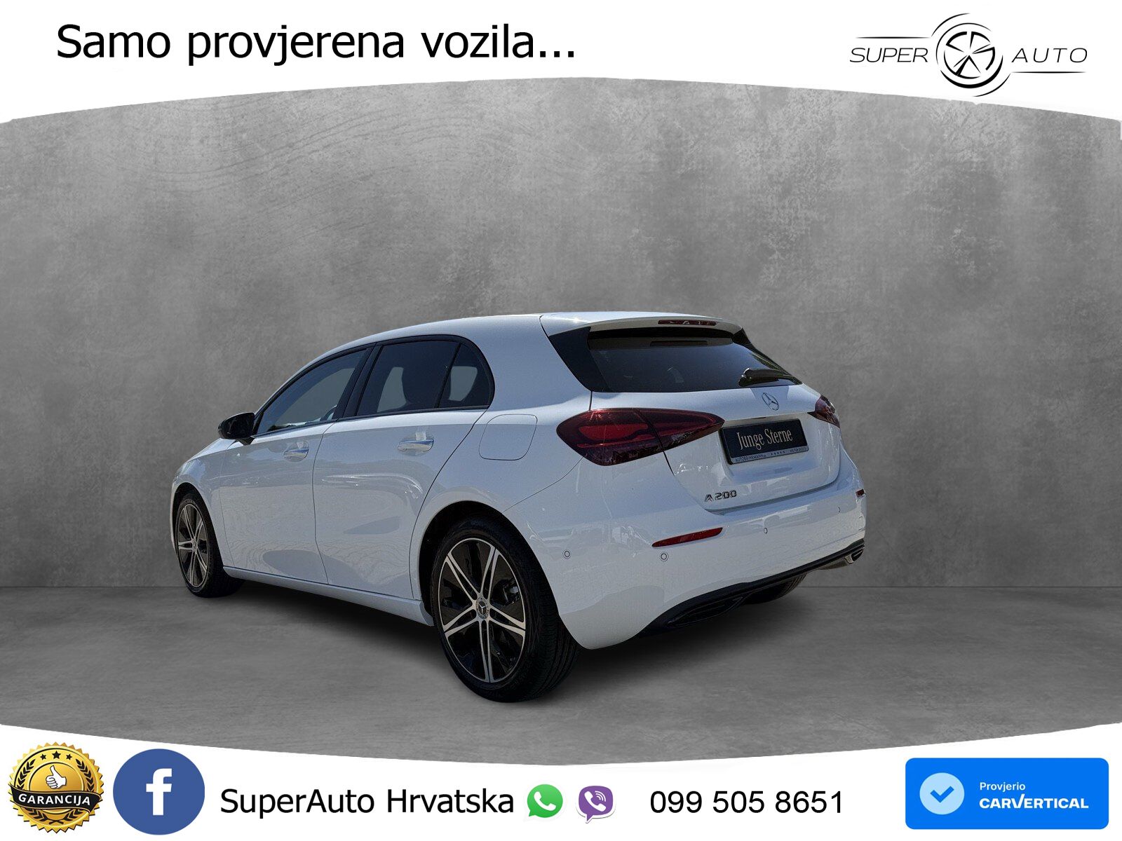 Mercedes-Benz A 200 7G-DCT LED+GR SJED+ACC