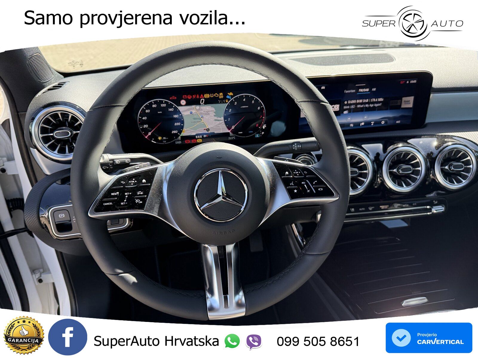 Mercedes-Benz A 200 7G-DCT LED+GR SJED+ACC