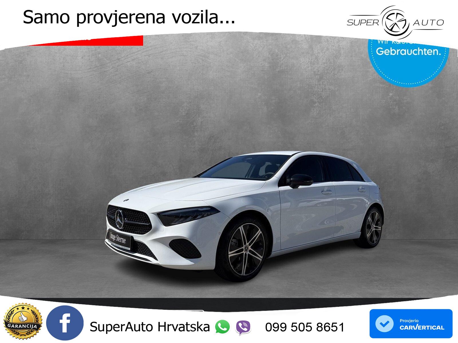 Mercedes-Benz A 200 7G-DCT LED+GR SJED+ACC