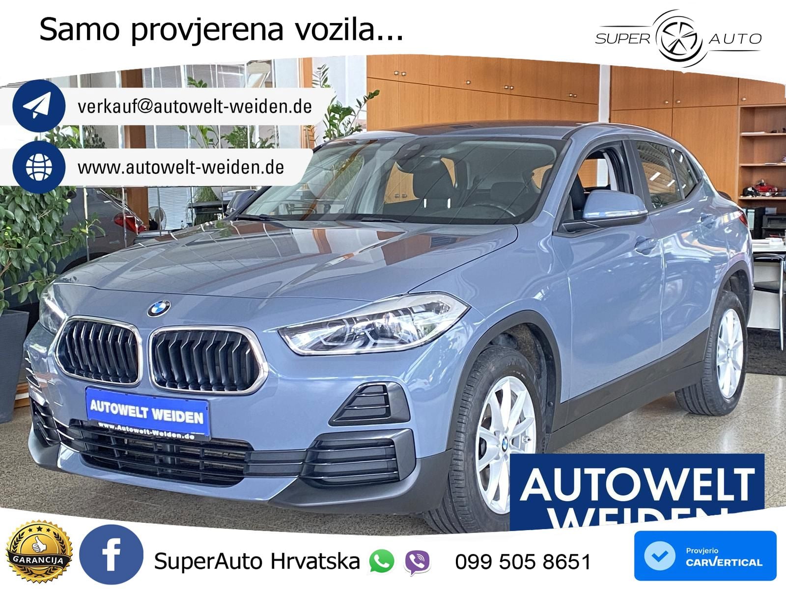 BMW X2 sDrive18d Steptronic Advantage