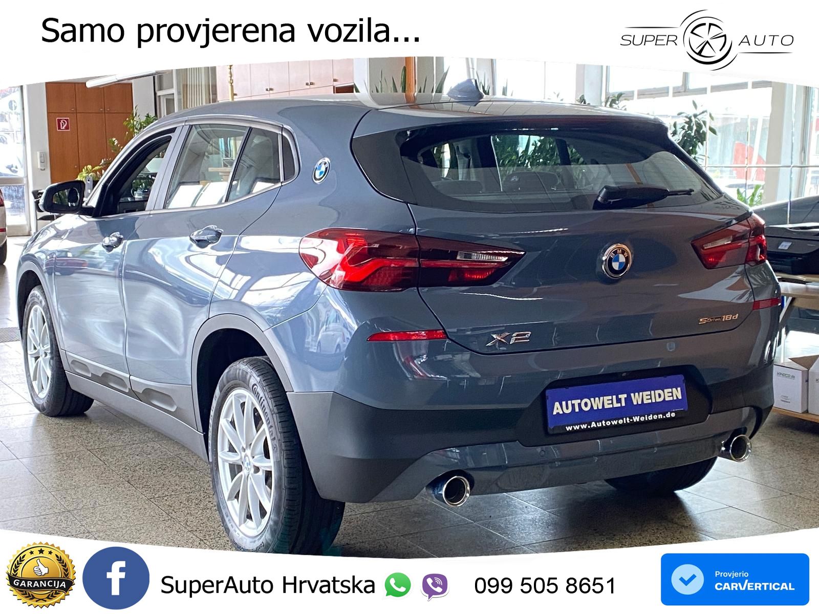 BMW X2 sDrive18d Steptronic Advantage