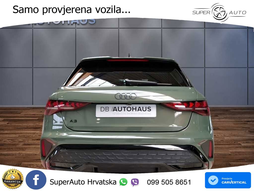 Audi A3 35 TFSI (150 KS) S line