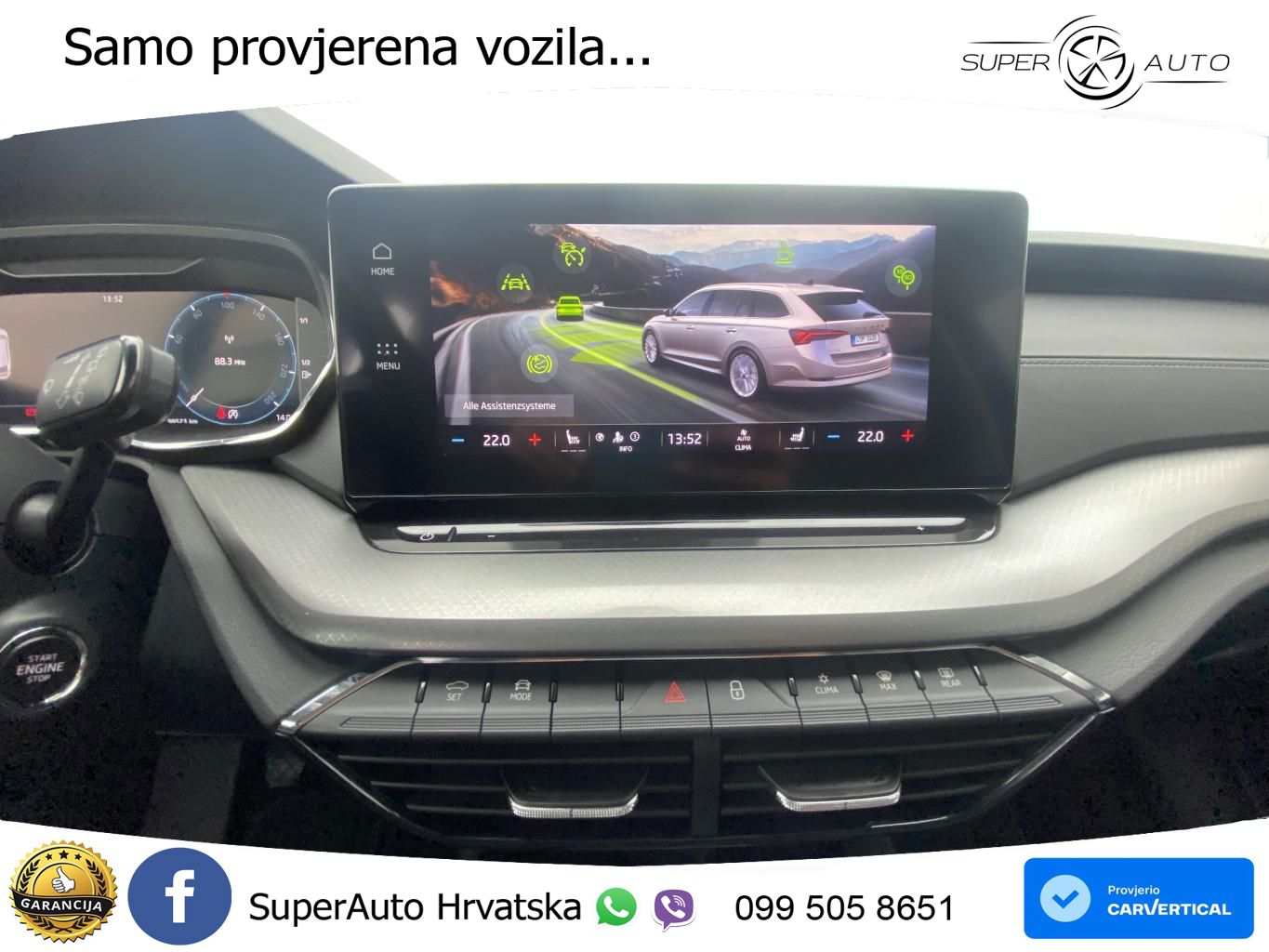 Škoda Octavia Combi 2.0 TDI (116 KS) LED+GR SJED+ACC