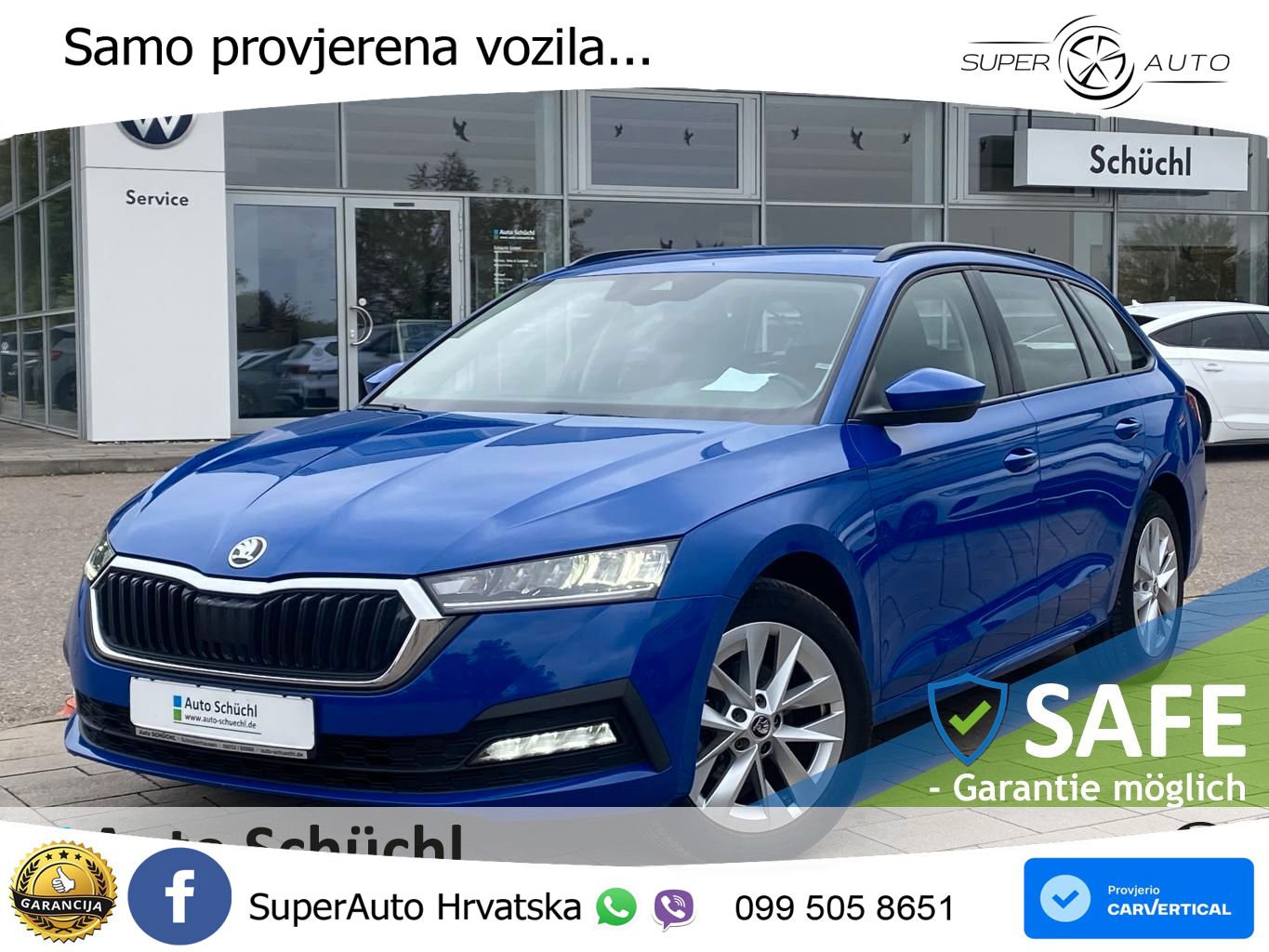 Škoda Octavia Combi 2.0 TDI (116 KS) LED+GR SJED+ACC