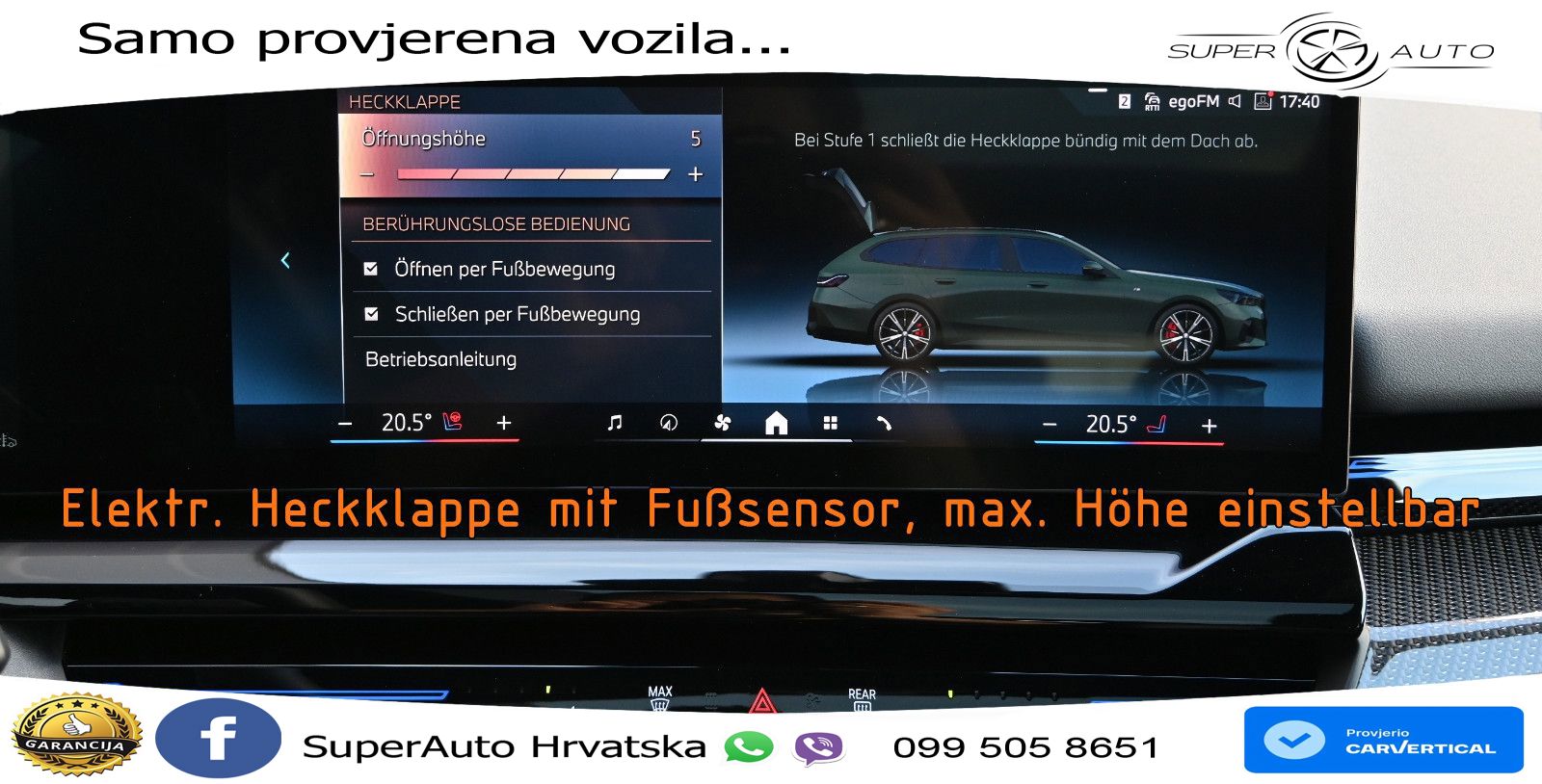 BMW 540d Touring (303 KS) xDrive Steptronic M Sport LED+GR SJED+ACC