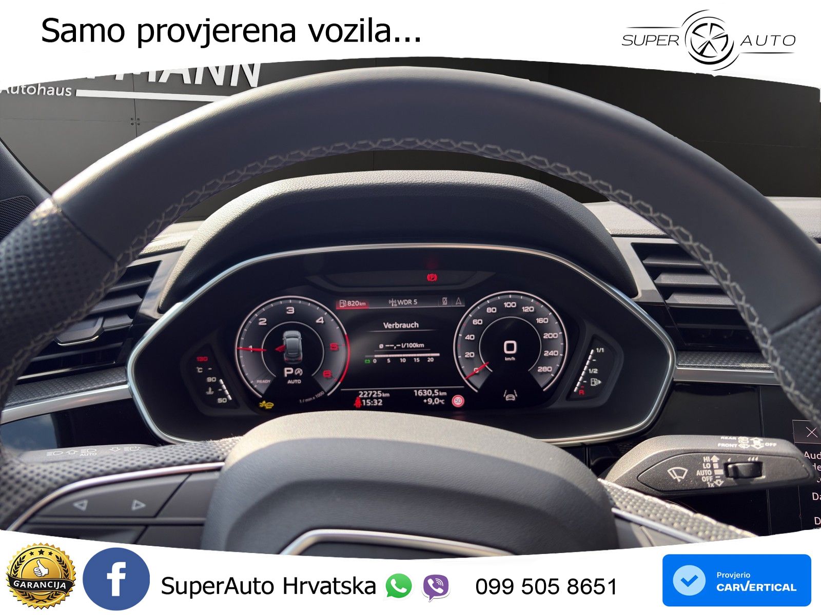 Audi Q3 Sportback 40 TDI (193 KS) quattro S tronic S line LED+ACC