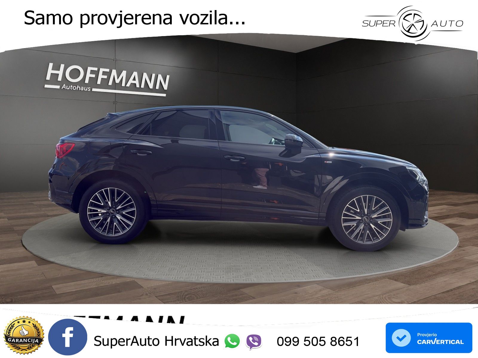 Audi Q3 Sportback 40 TDI (193 KS) quattro S tronic S line LED+ACC