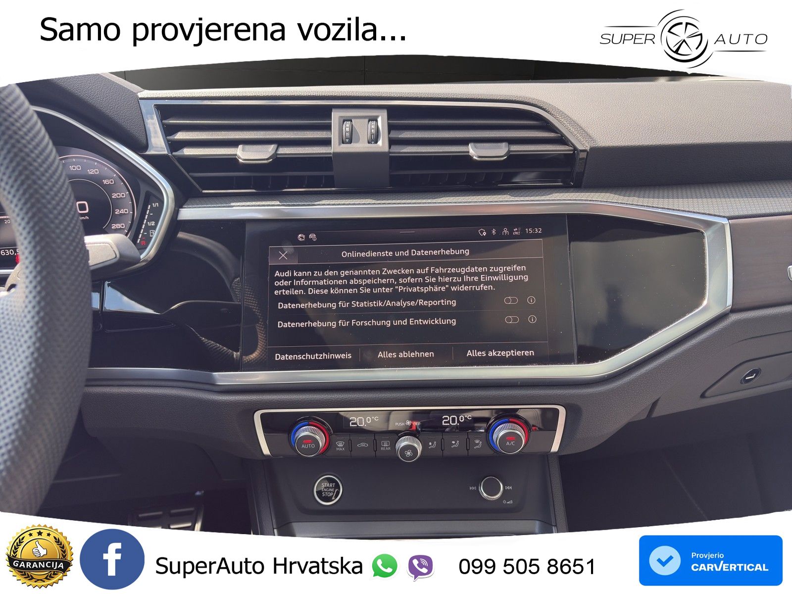 Audi Q3 Sportback 40 TDI (193 KS) quattro S tronic S line LED+ACC