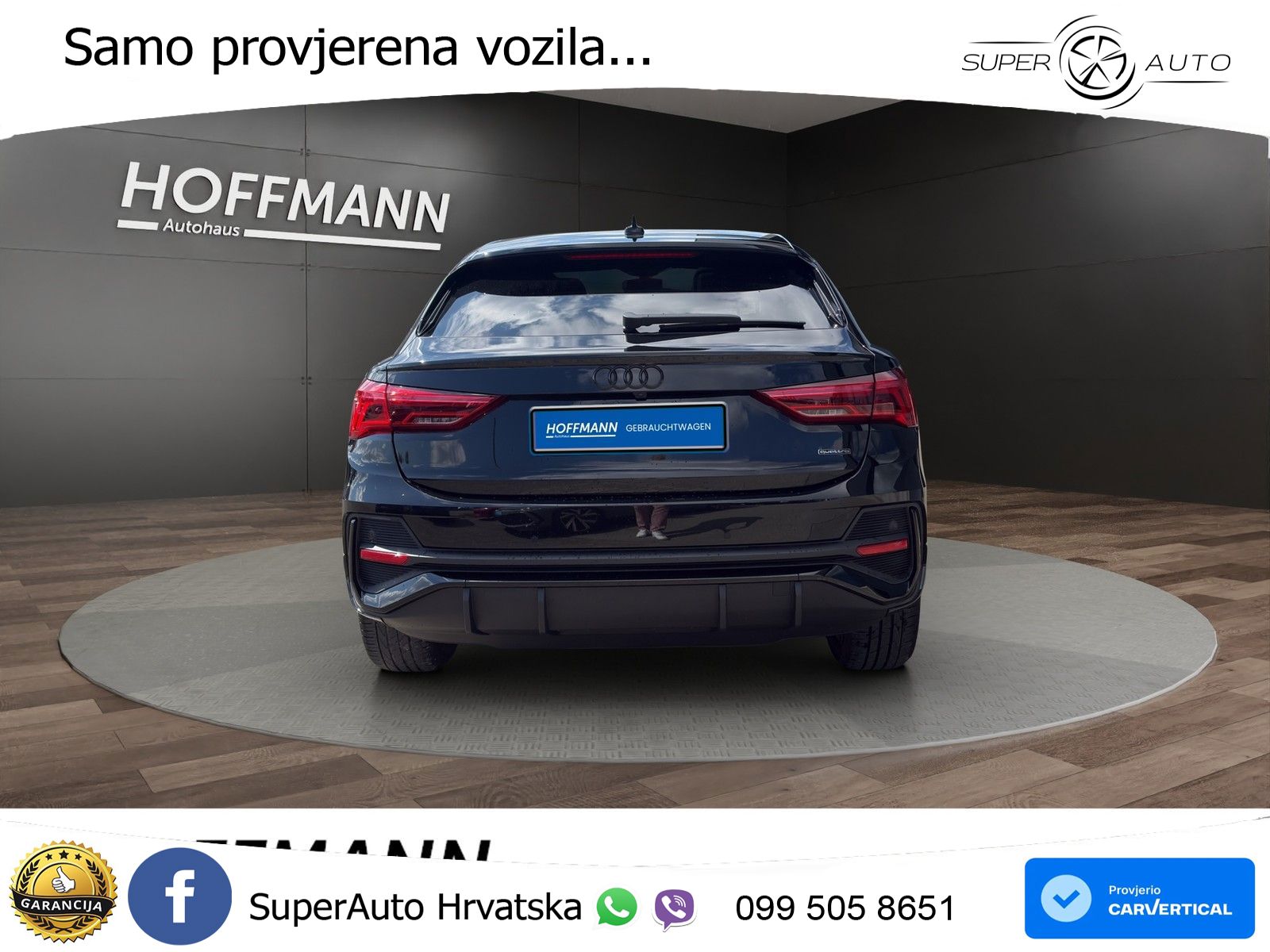 Audi Q3 Sportback 40 TDI (193 KS) quattro S tronic S line LED+ACC
