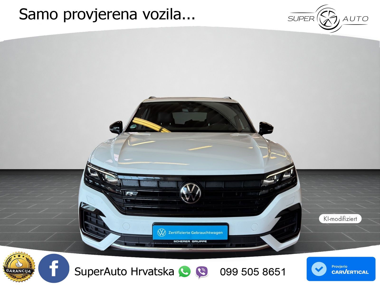 Volkswagen Touareg 3.0 V6 TDI (286 KS) 4MOTION Tiptronic R-Line ZRAČNI+ACC+GR SJED+KAM