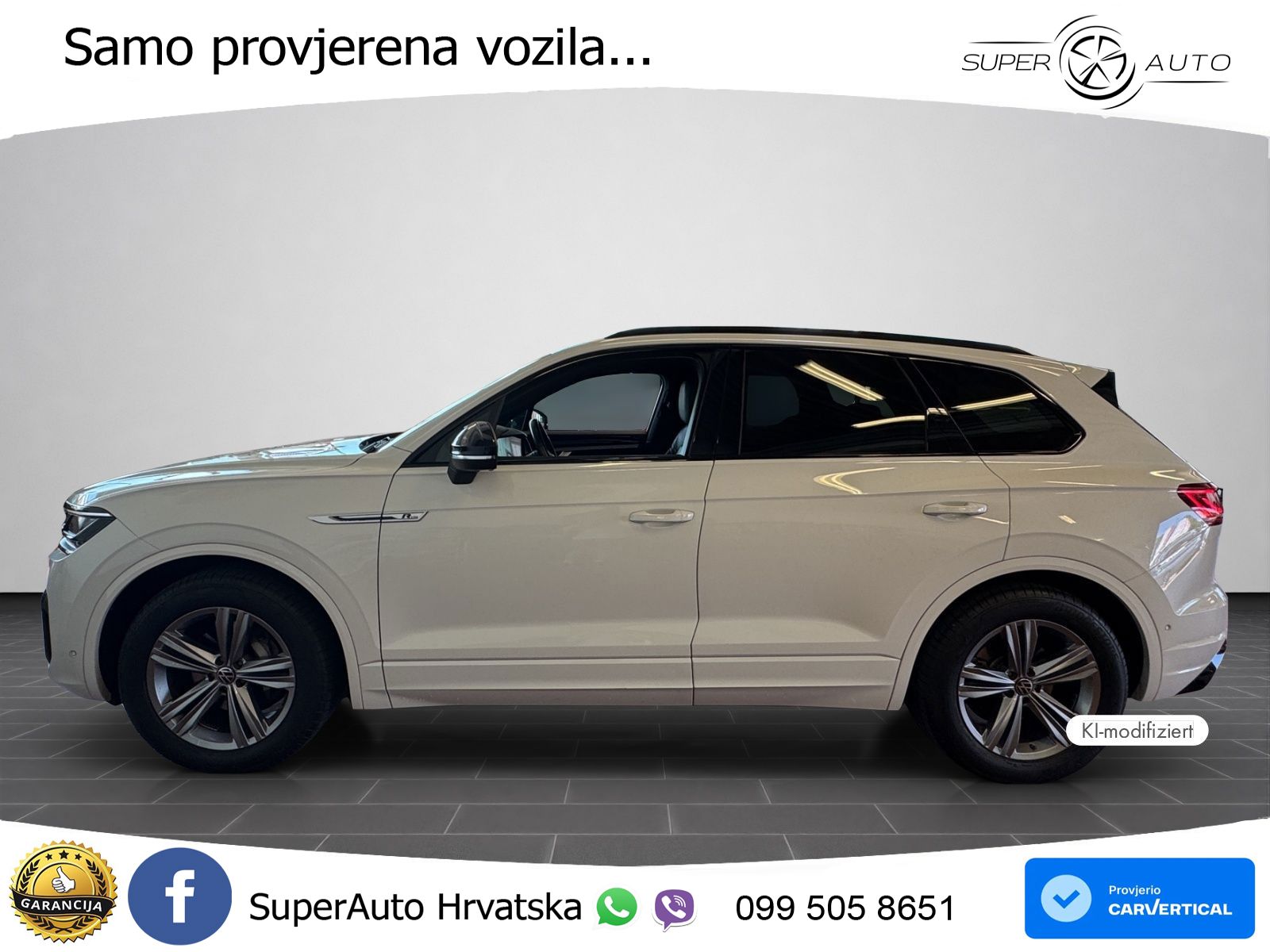 Volkswagen Touareg 3.0 V6 TDI (286 KS) 4MOTION Tiptronic R-Line ZRAČNI+ACC+GR SJED+KAM