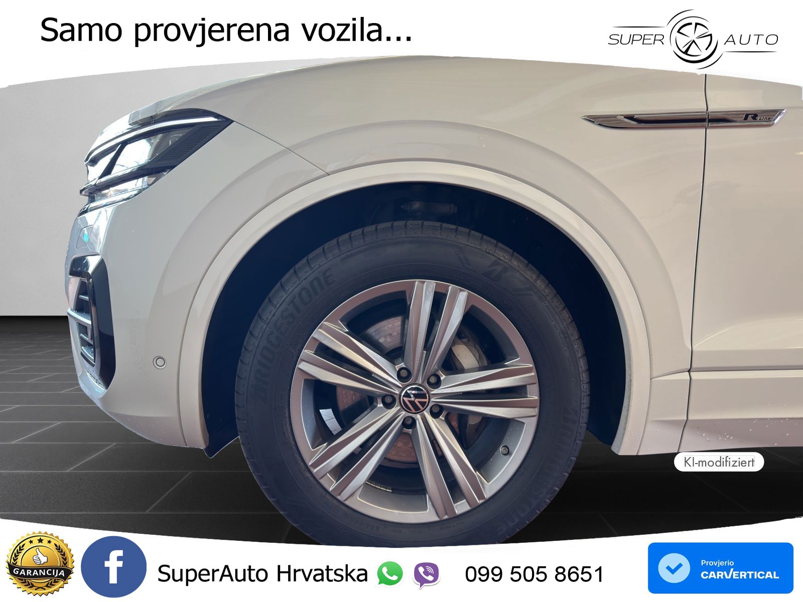 Volkswagen Touareg 3.0 V6 TDI (286 KS) 4MOTION Tiptronic R-Line ZRAČNI+ACC+GR SJED+KAM
