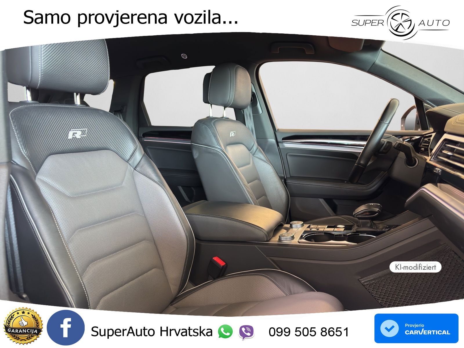 Volkswagen Touareg 3.0 V6 TDI (286 KS) 4MOTION Tiptronic R-Line ZRAČNI+ACC+GR SJED+KAM