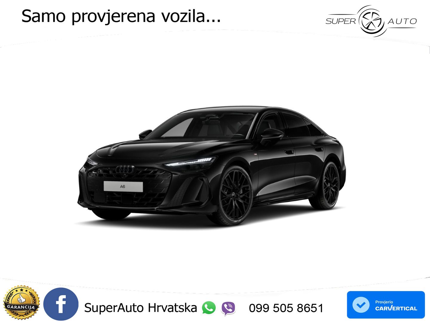 Audi A6 2.0 TDI (204 KS) quattro S tronic LED+GR SJED+ACC