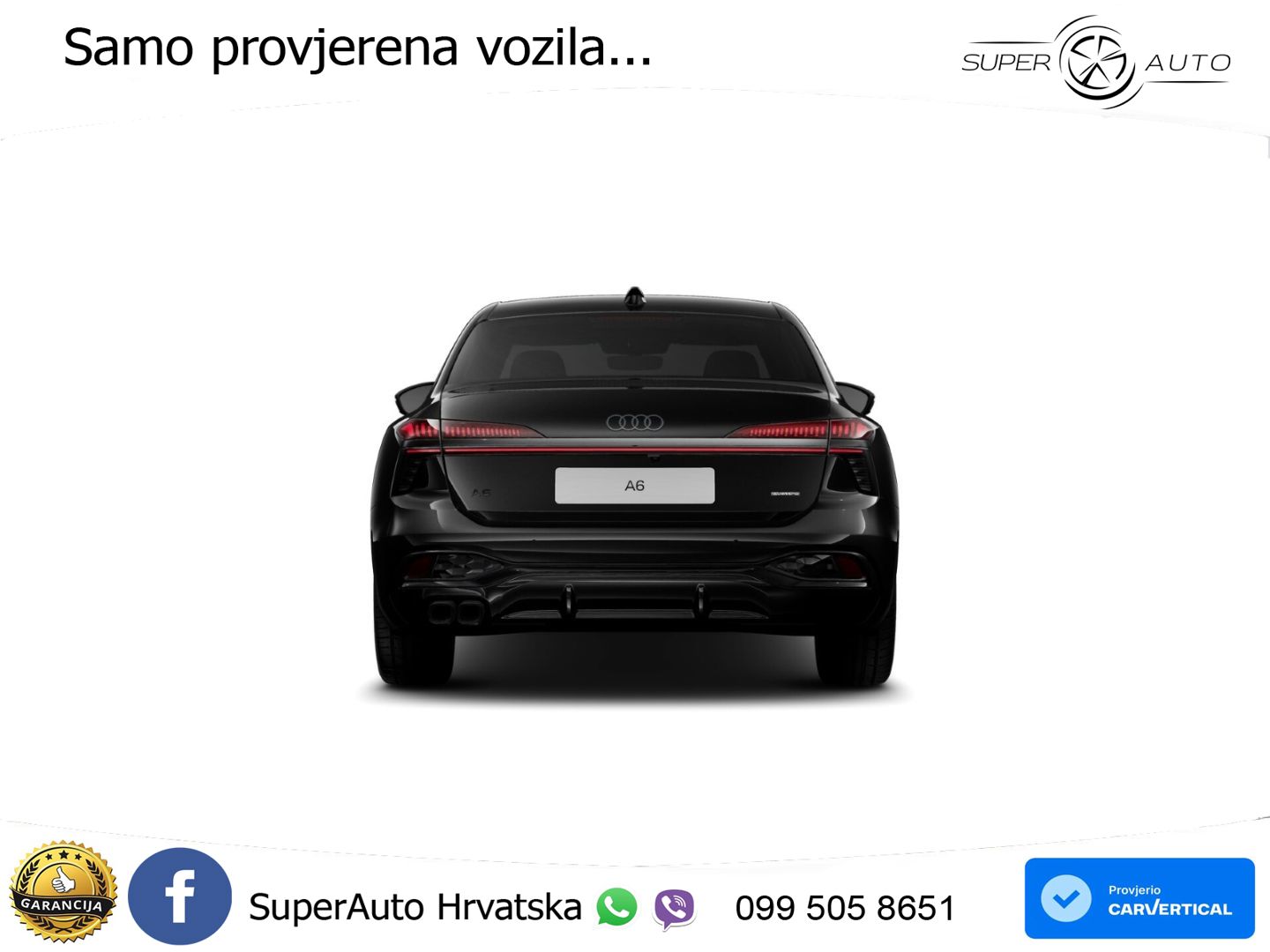 Audi A6 2.0 TDI (204 KS) quattro S tronic LED+GR SJED+ACC