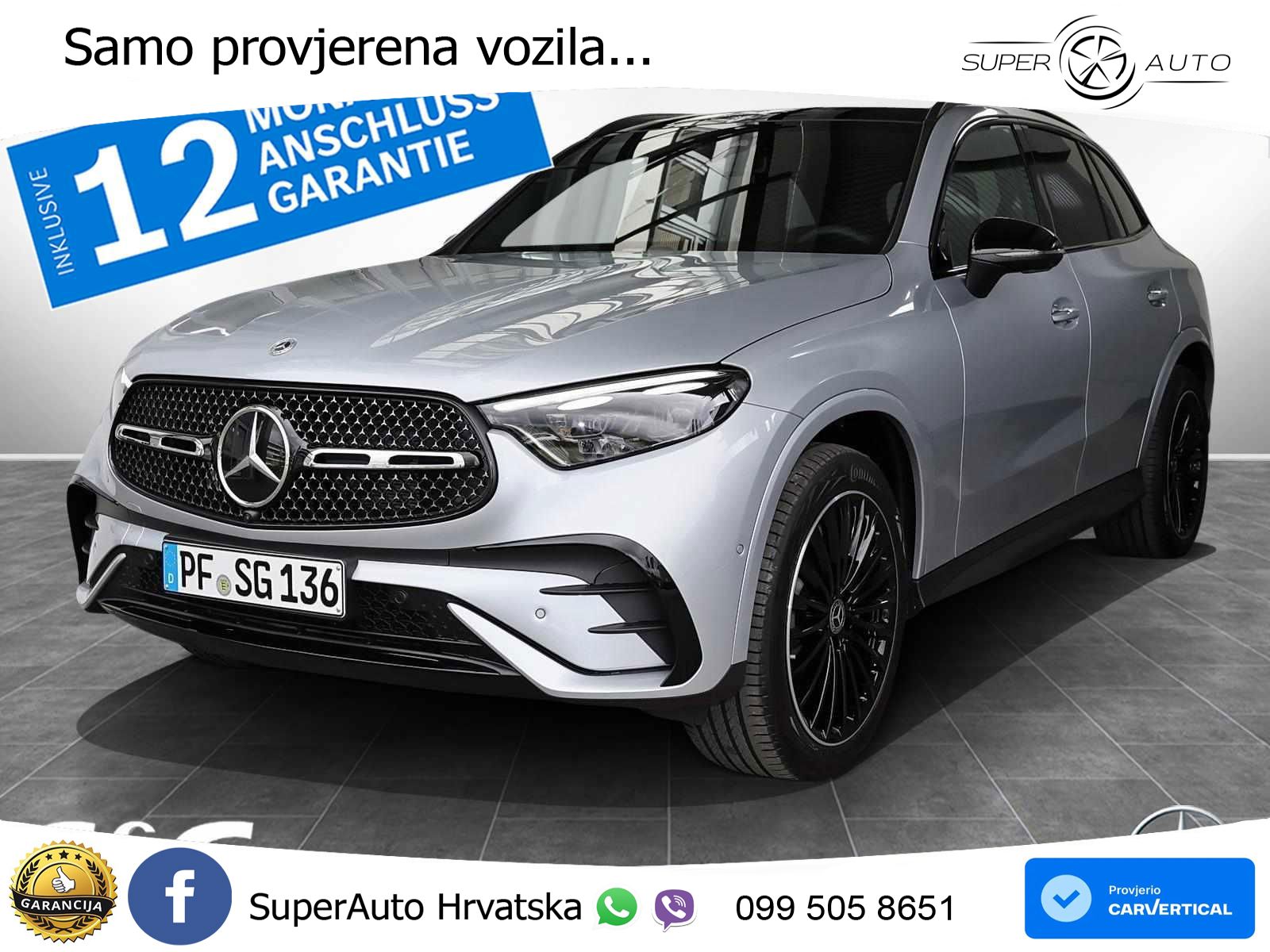 Mercedes GLC 450d (367 KS) 4MATIC 9G-TRONIC AMG ACC+GR SJED+360+PANO