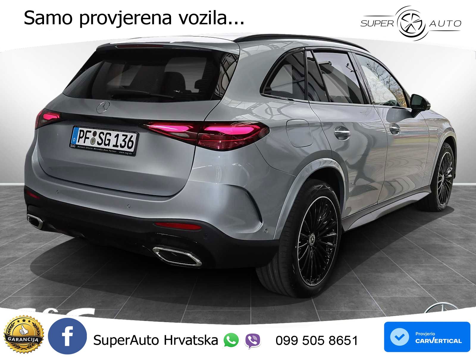 Mercedes GLC 450d (367 KS) 4MATIC 9G-TRONIC AMG ACC+GR SJED+360+PANO