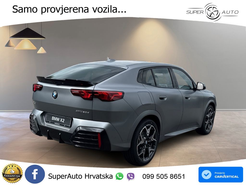 BMW X2 xDrive20d Steptronic M Sport LED+GR SJED+ACC