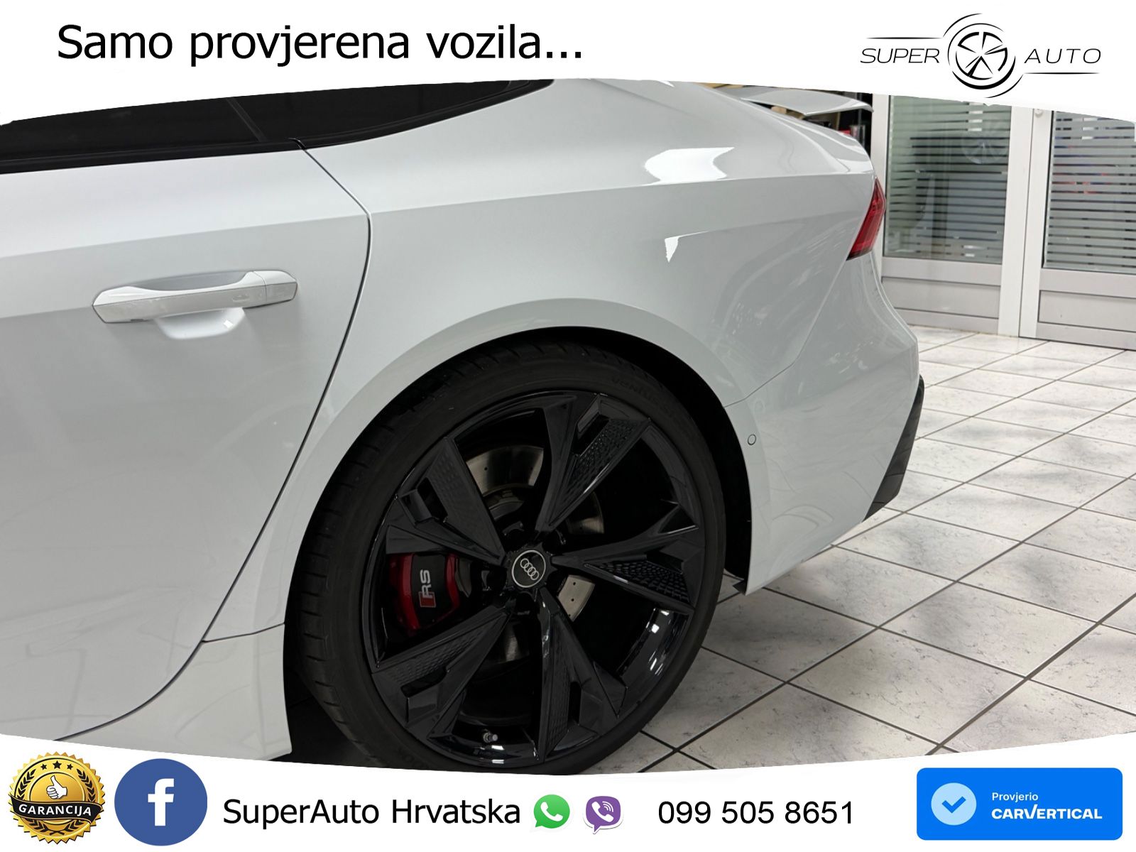 Audi RS7 4.0 TFSI V8 performance (630 KS) quattro tiptronic LED+GR SJED+ACC