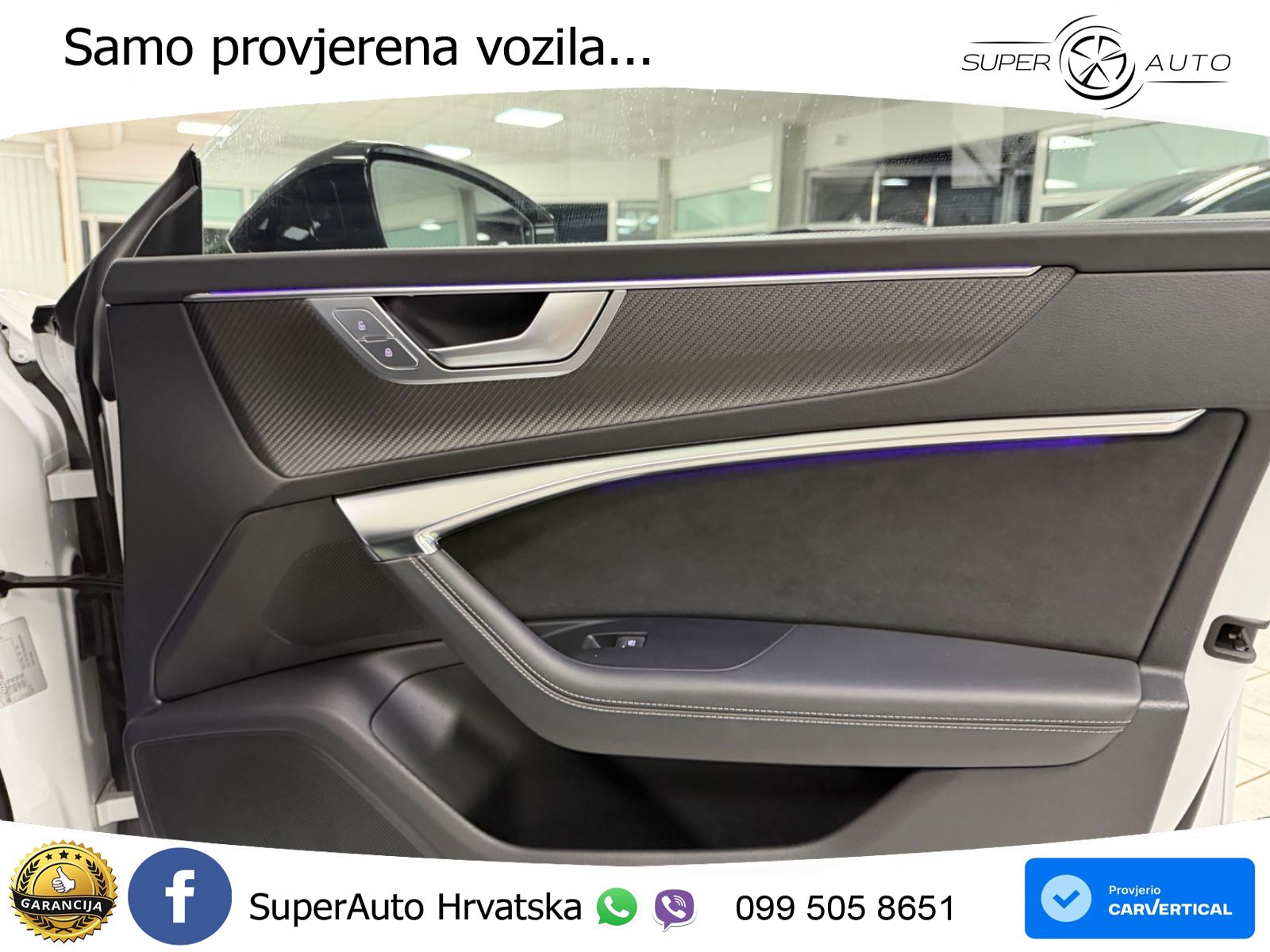 Audi RS7 4.0 TFSI V8 performance (630 KS) quattro tiptronic LED+GR SJED+ACC