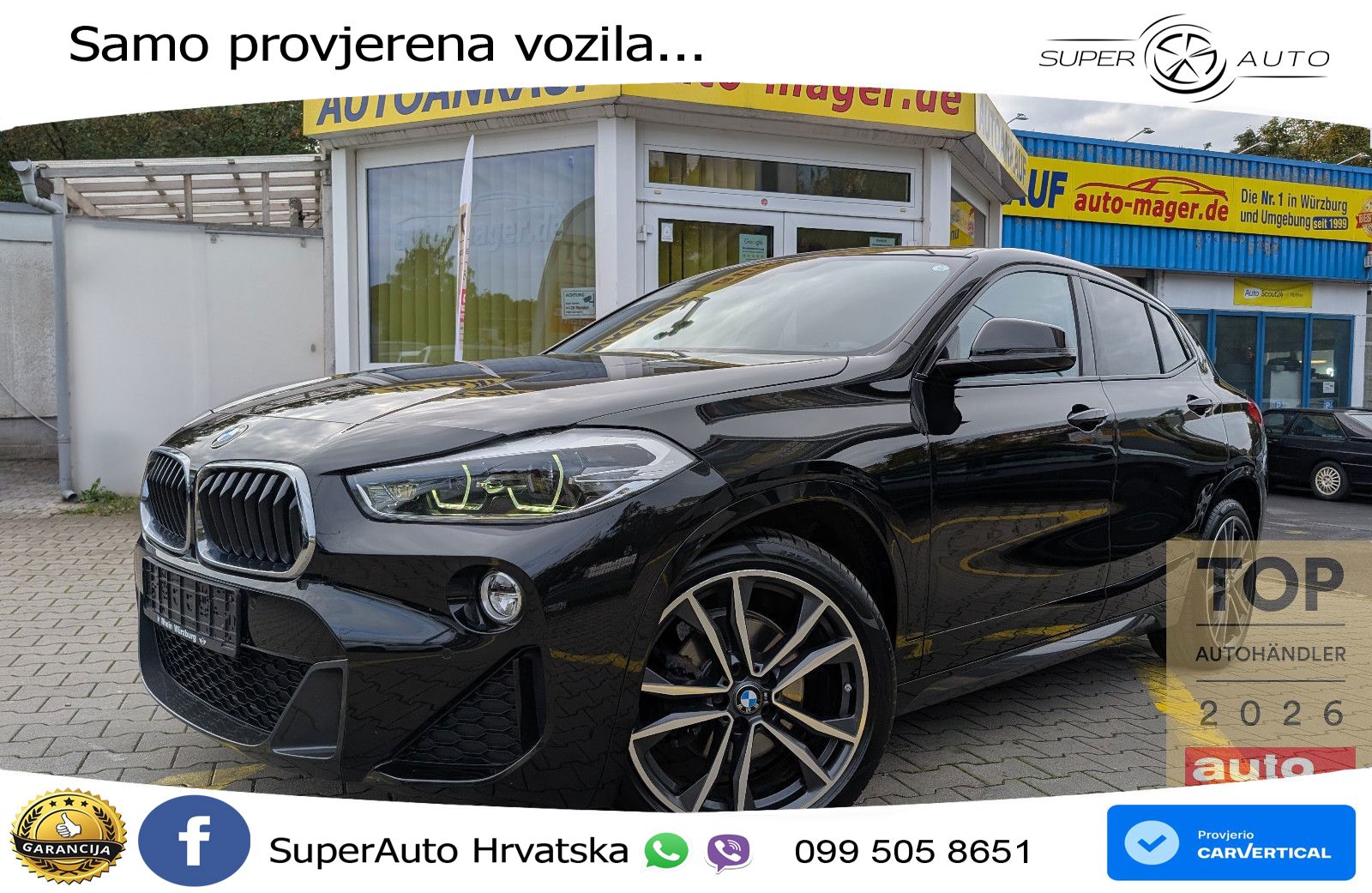 BMW X2 xDrive18d Steptronic M Sport LED+GR SJED+ACC