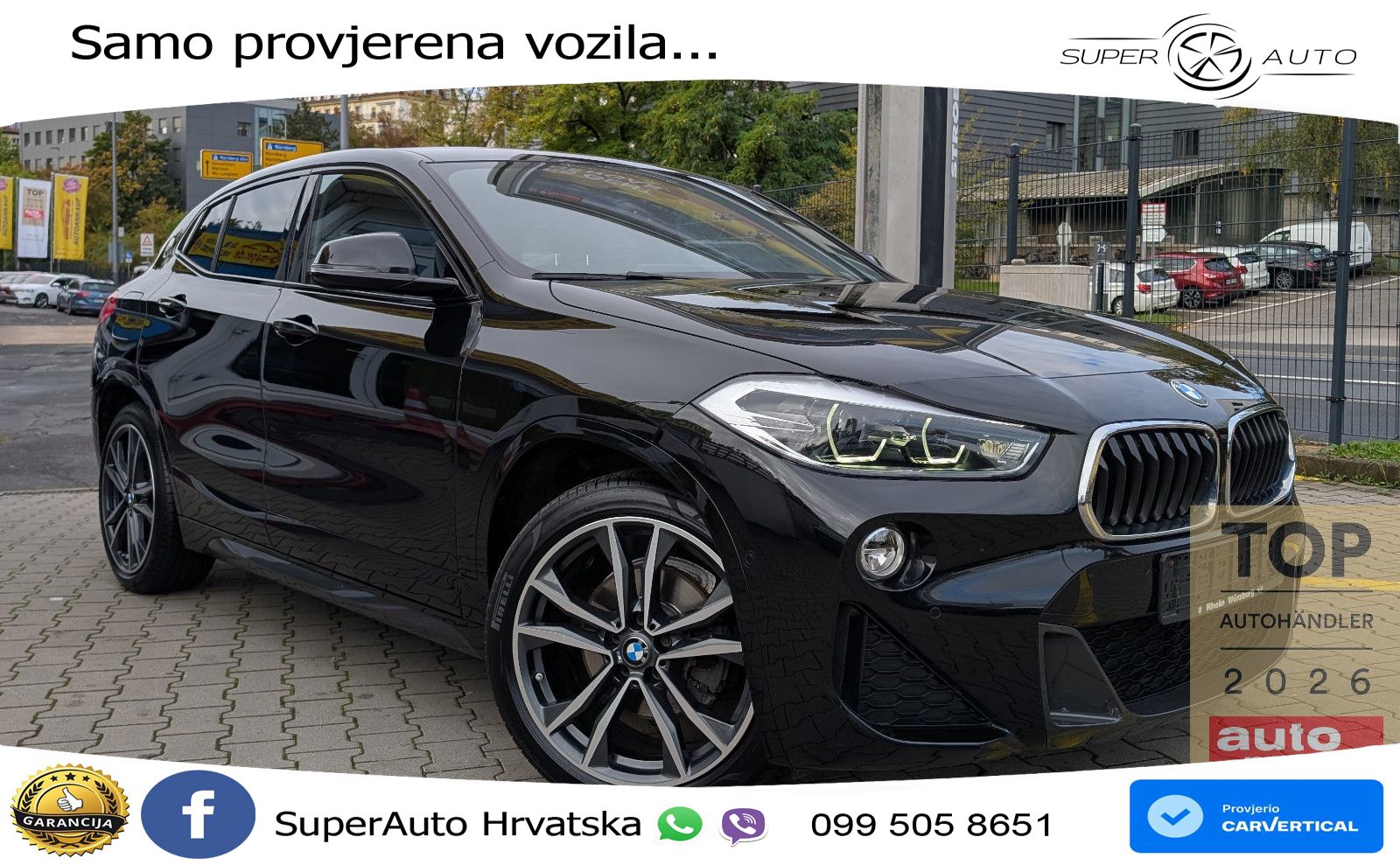 BMW X2 xDrive18d Steptronic M Sport LED+GR SJED+ACC