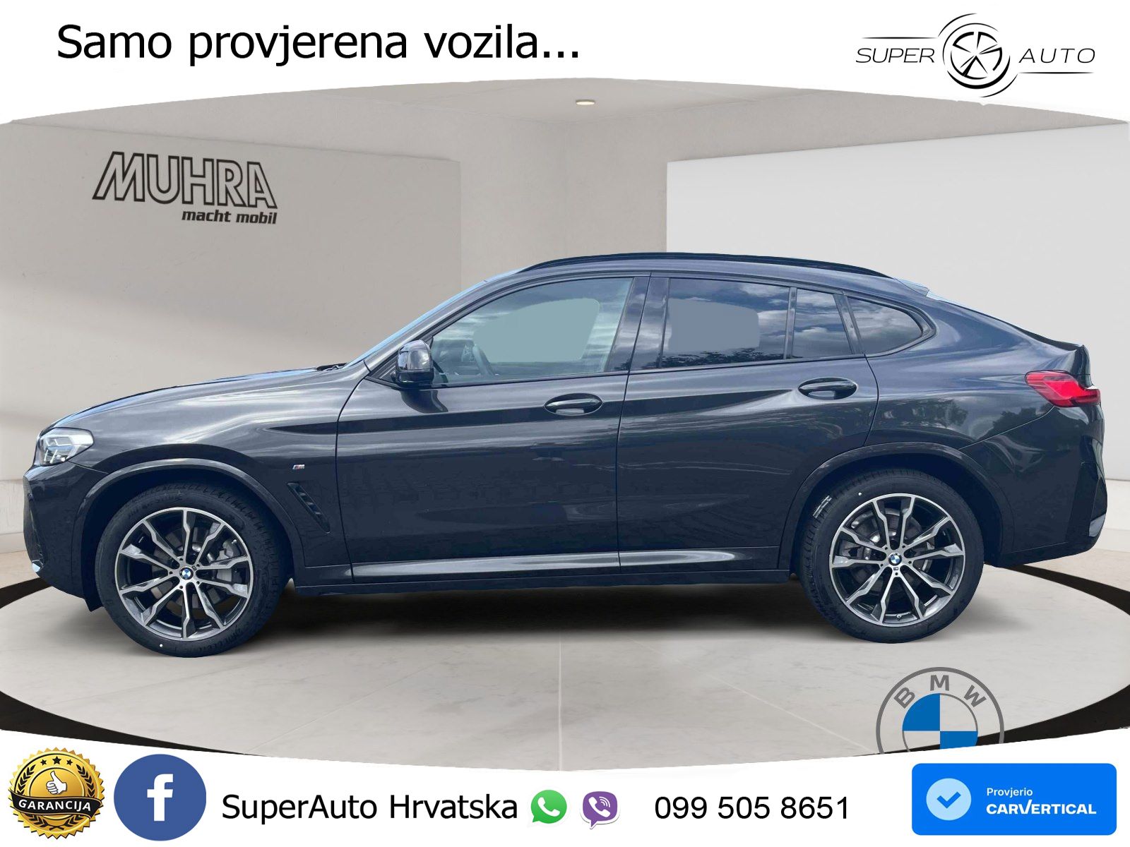 BMW X4 30d (286 KS) xDrive Steptronic M Sport LED+GR SJED+ACC