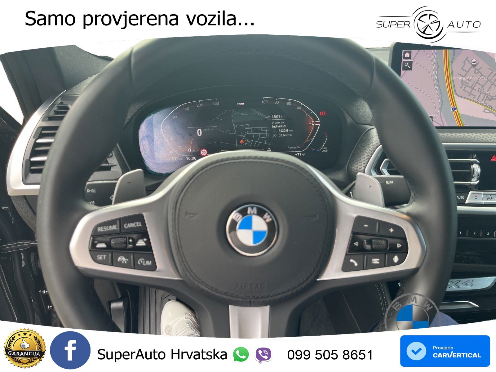 BMW X4 30d (286 KS) xDrive Steptronic M Sport LED+GR SJED+ACC