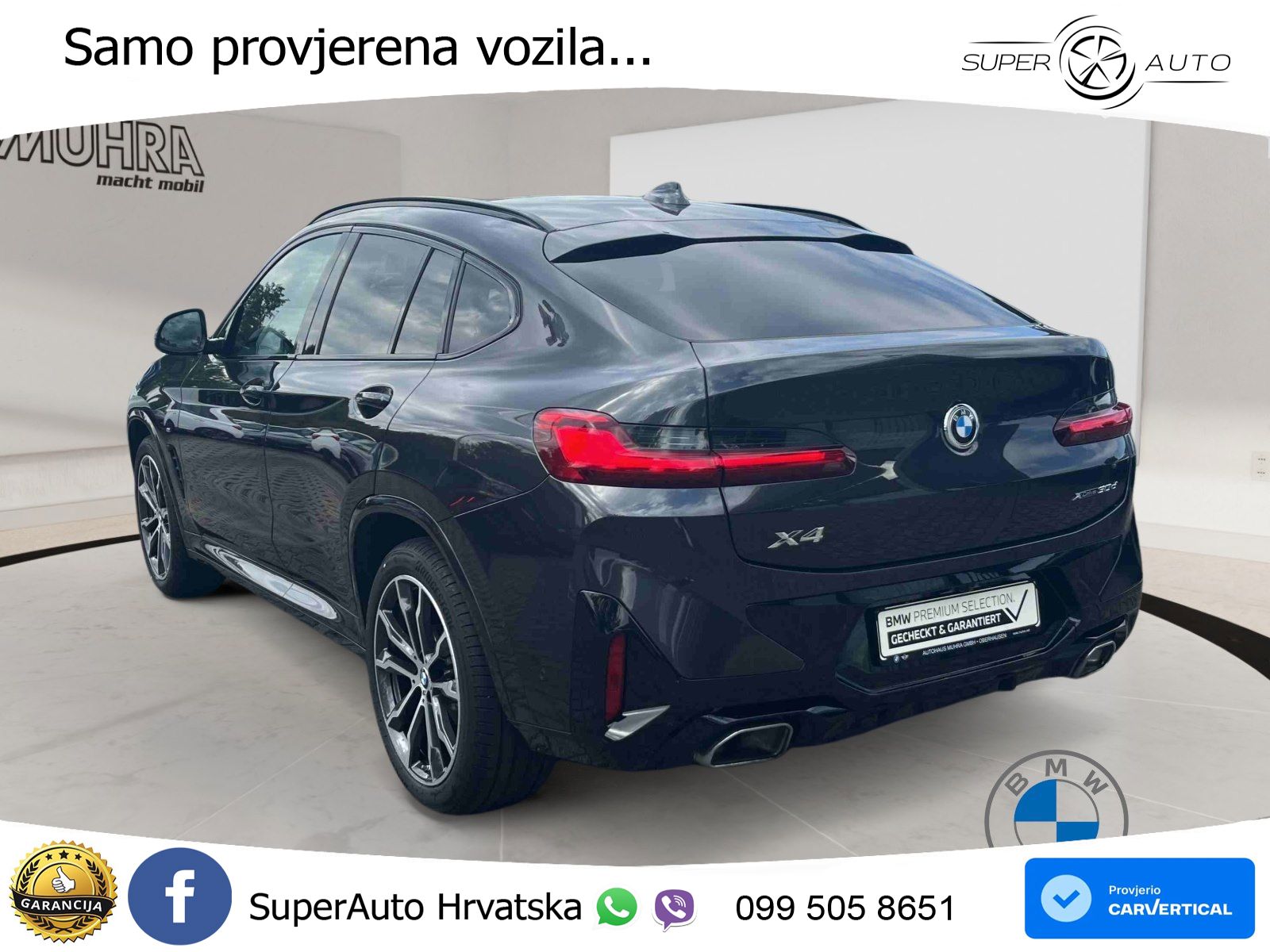 BMW X4 30d (286 KS) xDrive Steptronic M Sport LED+GR SJED+ACC