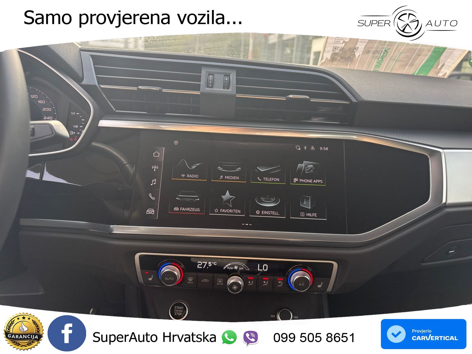Audi Q3 35 TFSI (150 KS) S tronic advanced LED+GR SJED+ACC