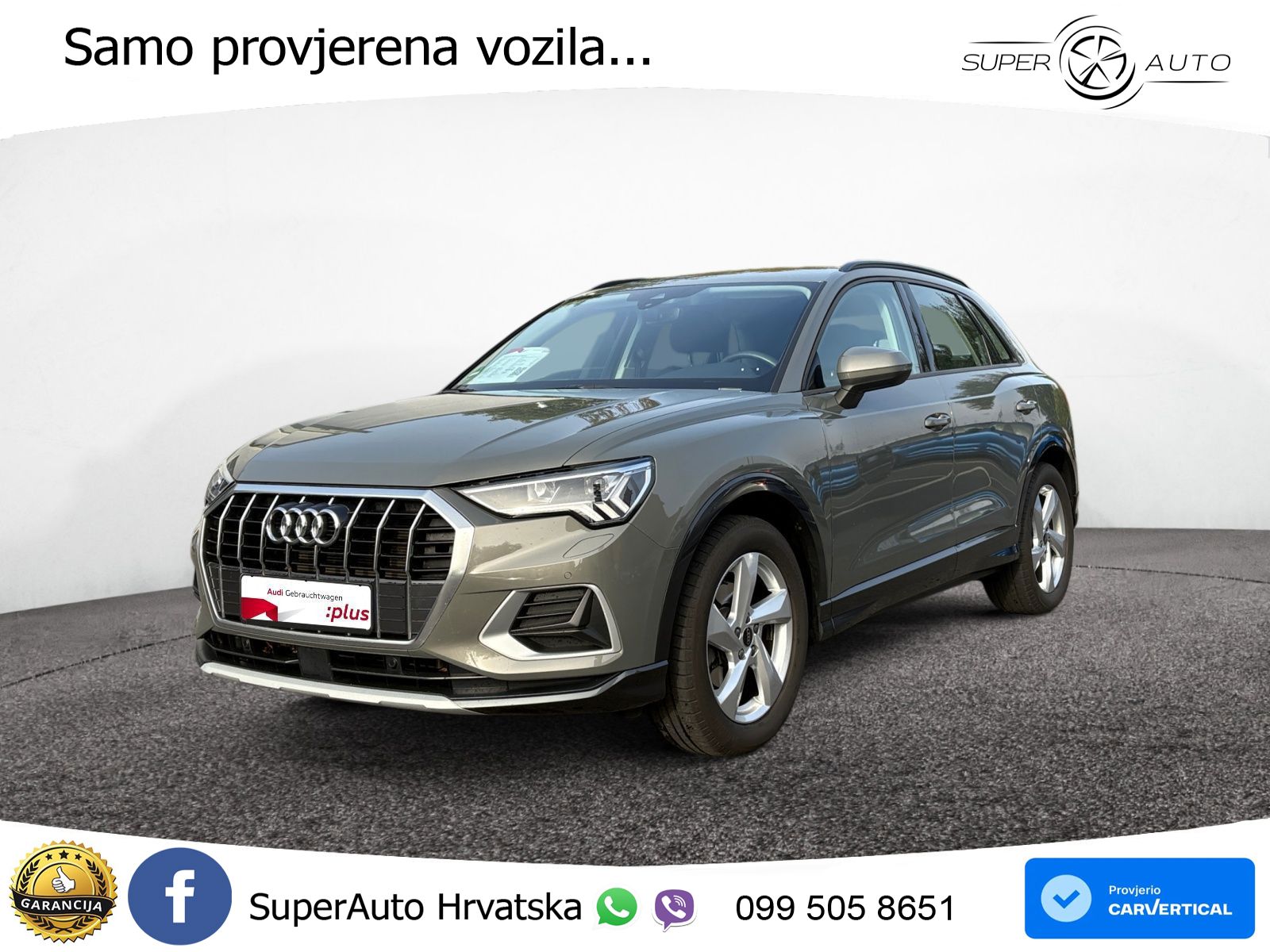 Audi Q3 35 TFSI (150 KS) S tronic advanced LED+GR SJED+ACC