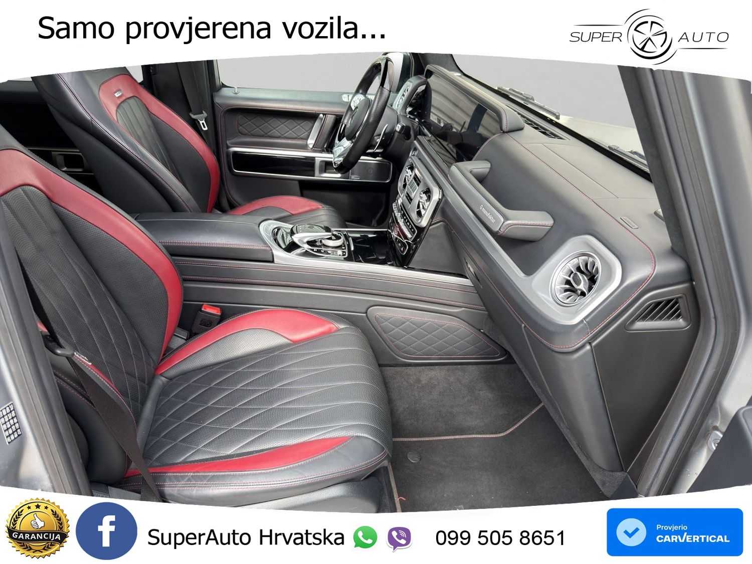 Mercedes AMG G 63 Long V8 (585 KS) 4MATIC 9G-TRONIC AMG SPEEDSHIFT PLUS Superior LED+GR SJED+ACC
