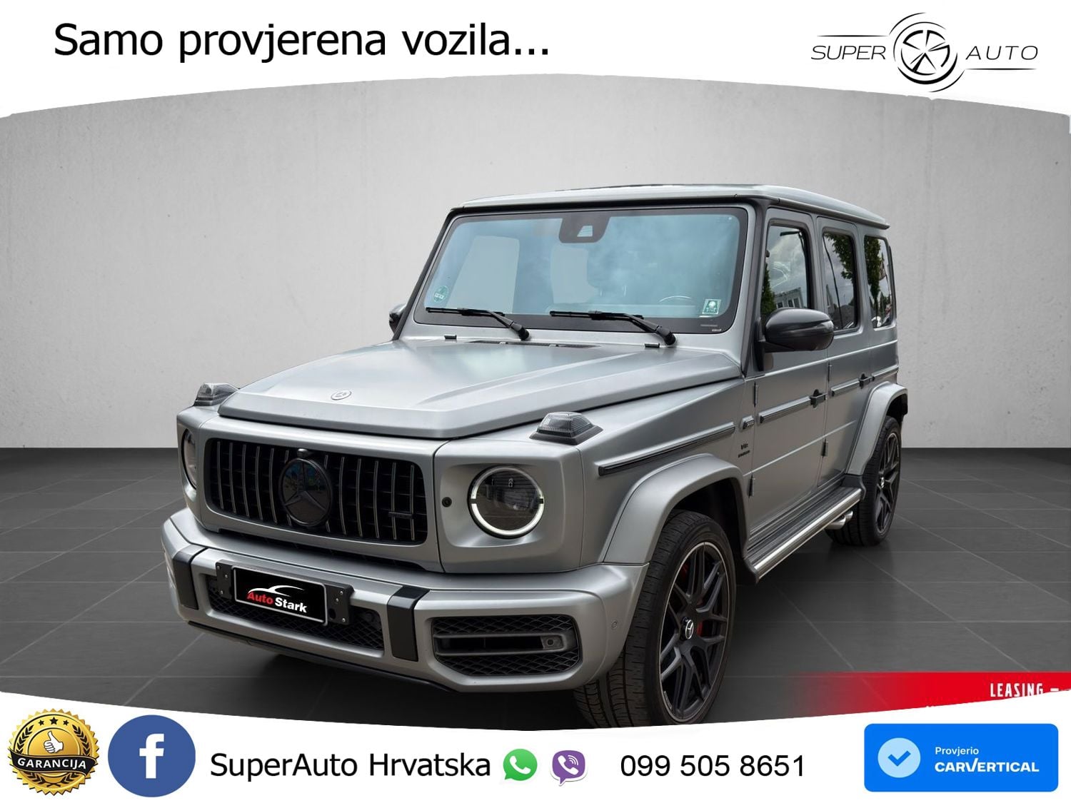 Mercedes AMG G 63 Long V8 (585 KS) 4MATIC 9G-TRONIC AMG SPEEDSHIFT PLUS Superior LED+GR SJED+ACC