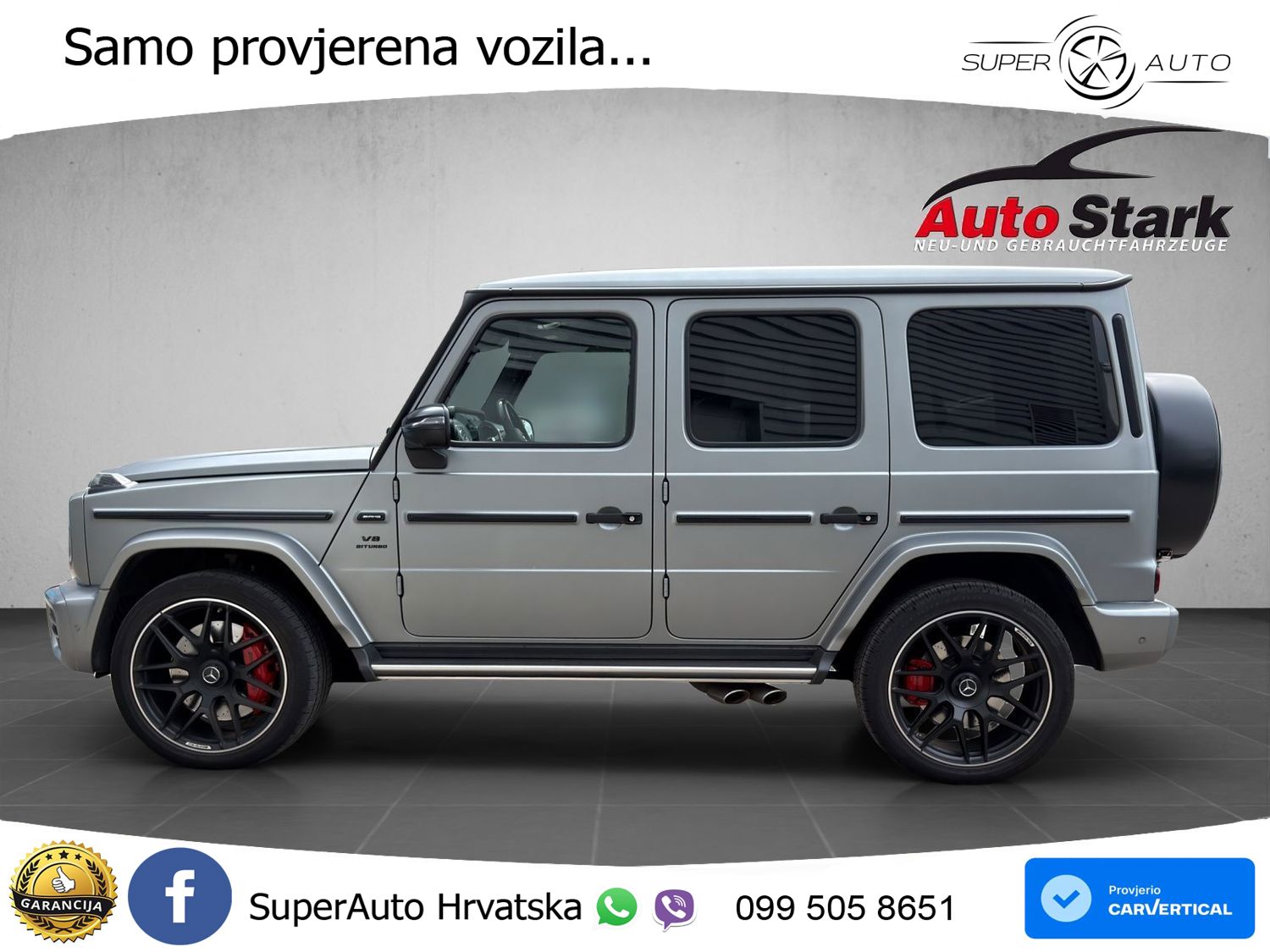 Mercedes AMG G 63 Long V8 (585 KS) 4MATIC 9G-TRONIC AMG SPEEDSHIFT PLUS Superior LED+GR SJED+ACC
