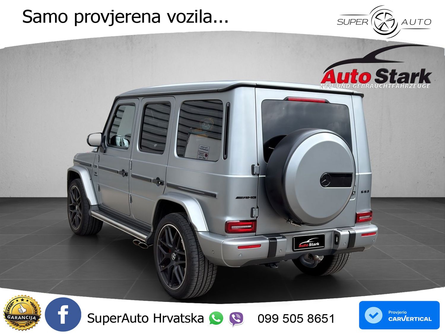 Mercedes AMG G 63 Long V8 (585 KS) 4MATIC 9G-TRONIC AMG SPEEDSHIFT PLUS Superior LED+GR SJED+ACC