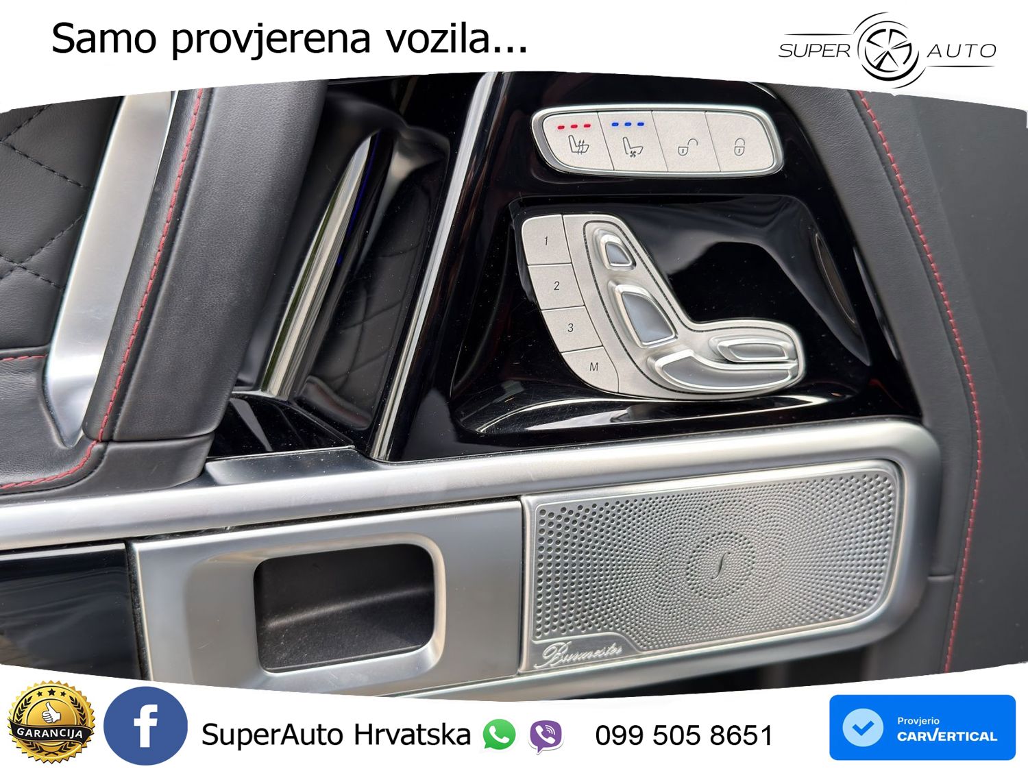 Mercedes AMG G 63 Long V8 (585 KS) 4MATIC 9G-TRONIC AMG SPEEDSHIFT PLUS Superior LED+GR SJED+ACC