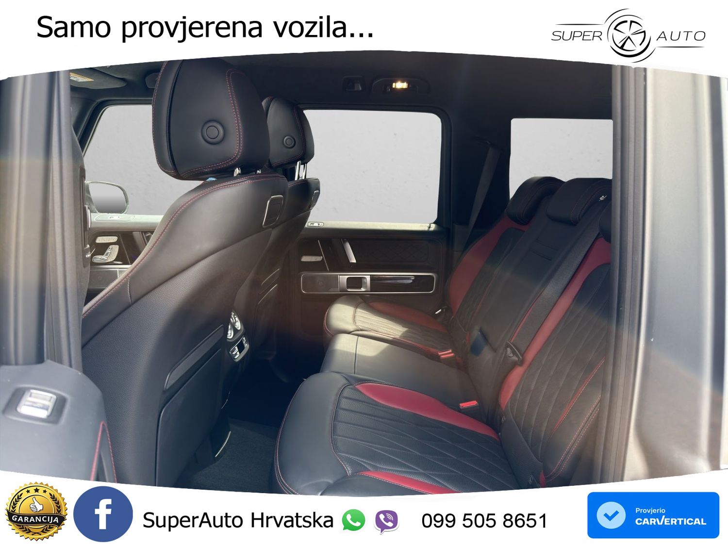 Mercedes AMG G 63 Long V8 (585 KS) 4MATIC 9G-TRONIC AMG SPEEDSHIFT PLUS Superior LED+GR SJED+ACC