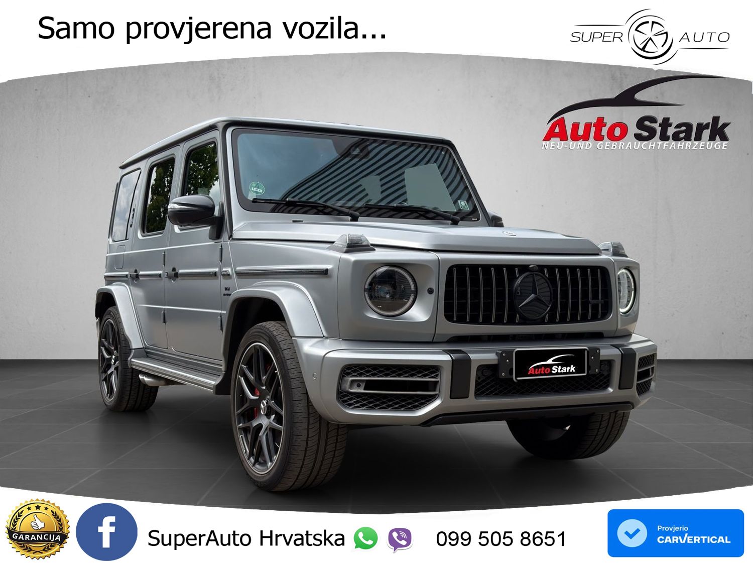Mercedes AMG G 63 Long V8 (585 KS) 4MATIC 9G-TRONIC AMG SPEEDSHIFT PLUS Superior LED+GR SJED+ACC