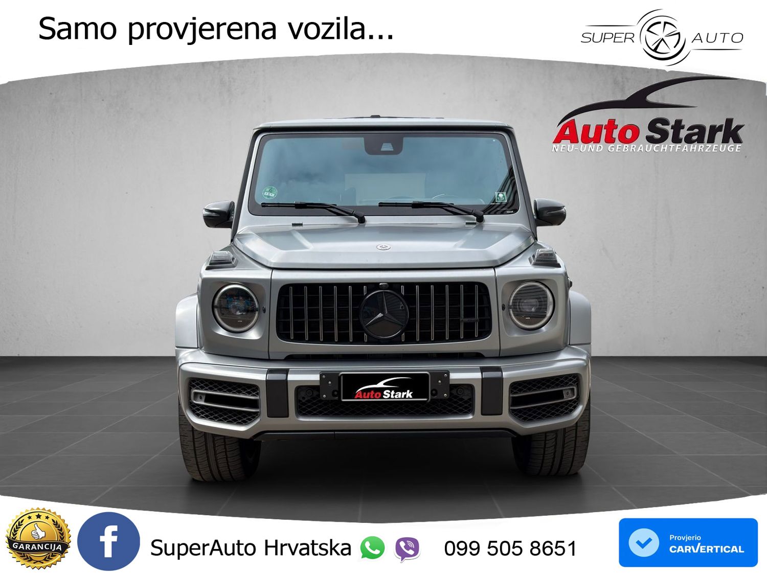 Mercedes AMG G 63 Long V8 (585 KS) 4MATIC 9G-TRONIC AMG SPEEDSHIFT PLUS Superior LED+GR SJED+ACC