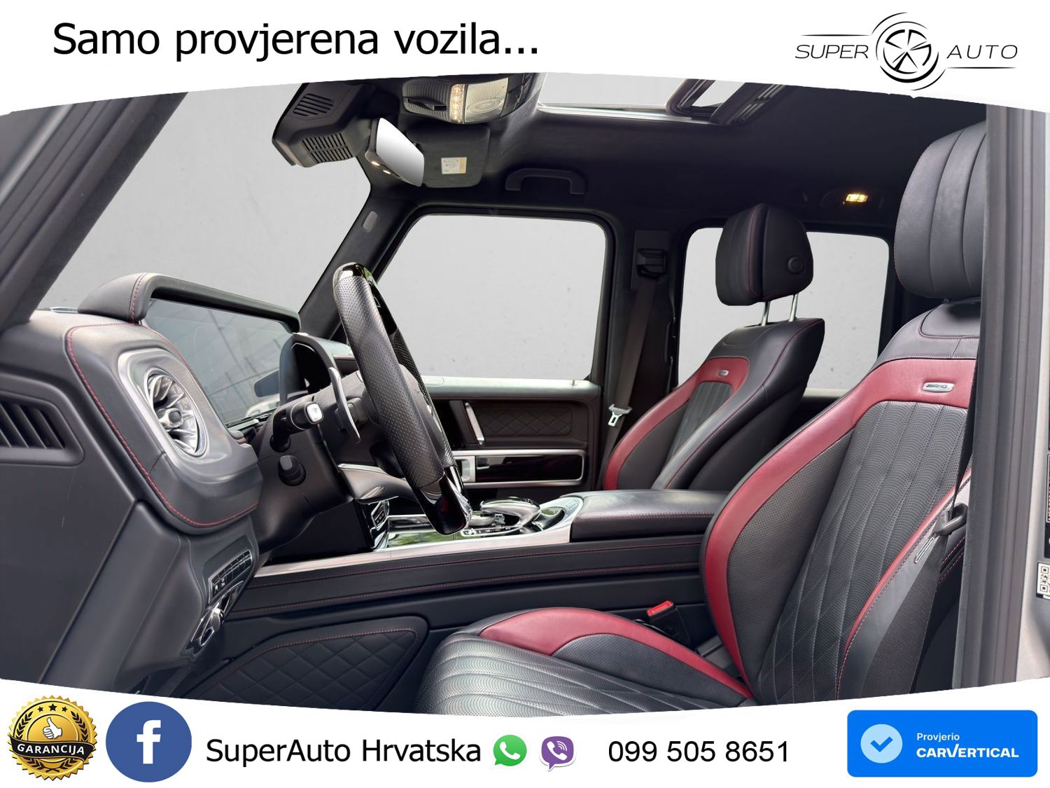 Mercedes AMG G 63 Long V8 (585 KS) 4MATIC 9G-TRONIC AMG SPEEDSHIFT PLUS Superior LED+GR SJED+ACC