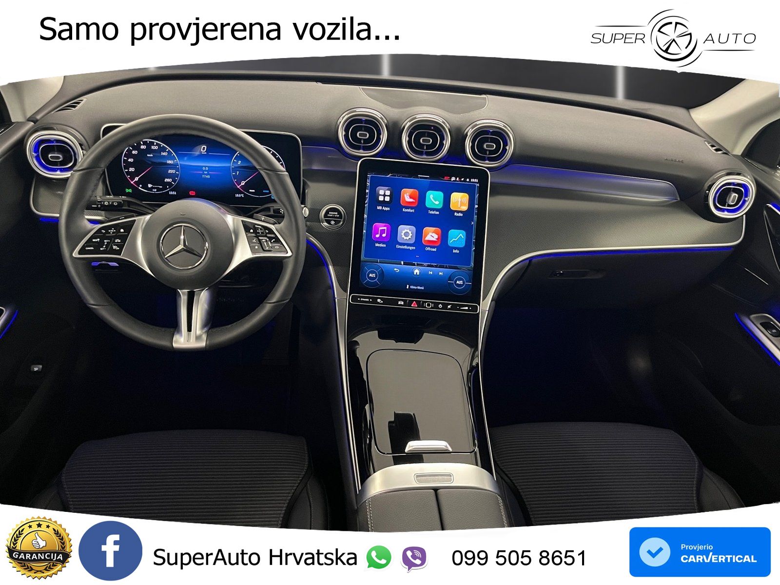 Mercedes GLC 200 (204 KS) 4MATIC 9G-TRONIC Avantgarde LED+GR SJED+ACC