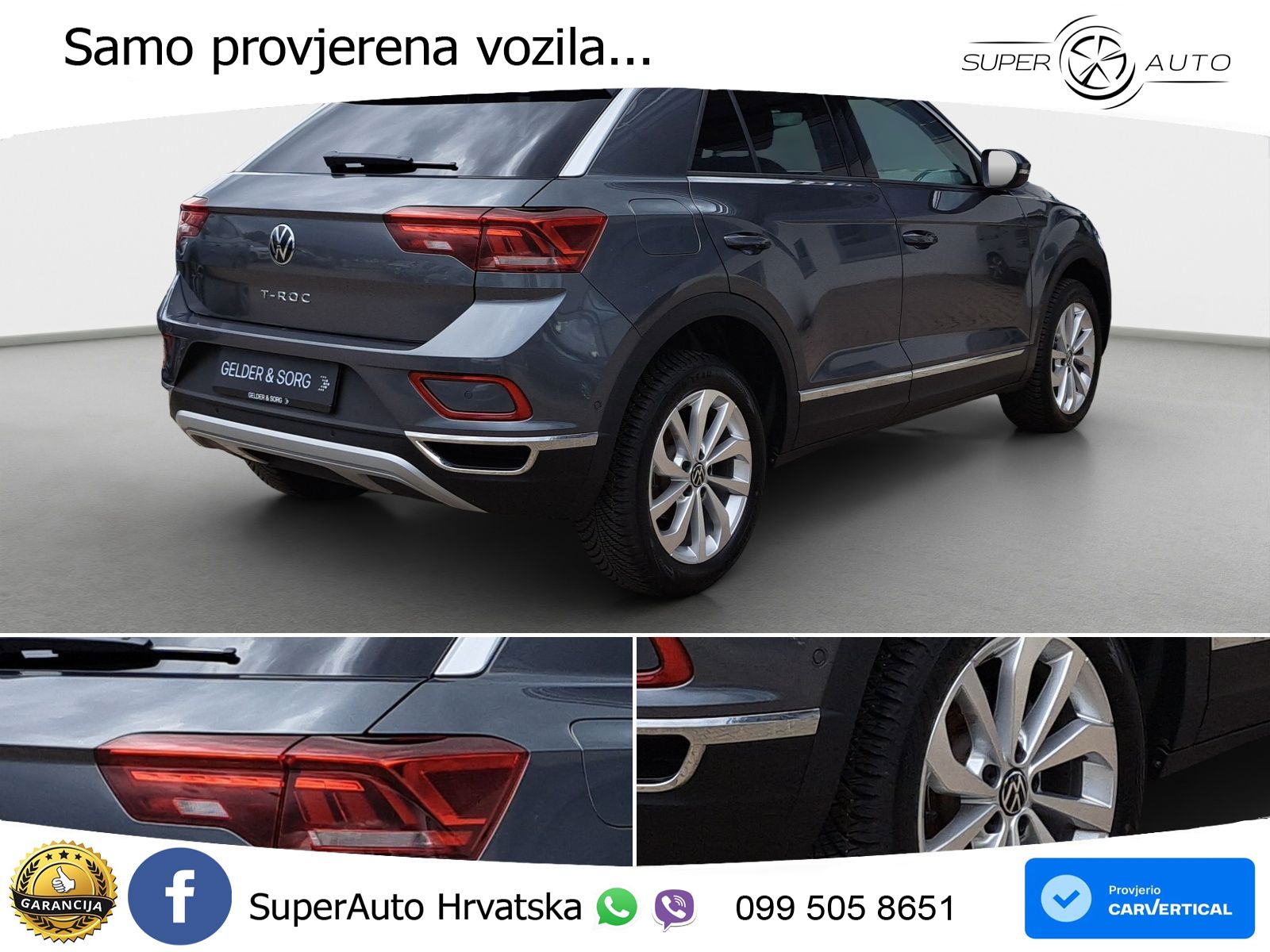 Volkswagen T-Roc I 2.0 TDI (116 KS) LED+GR SJED+ACC