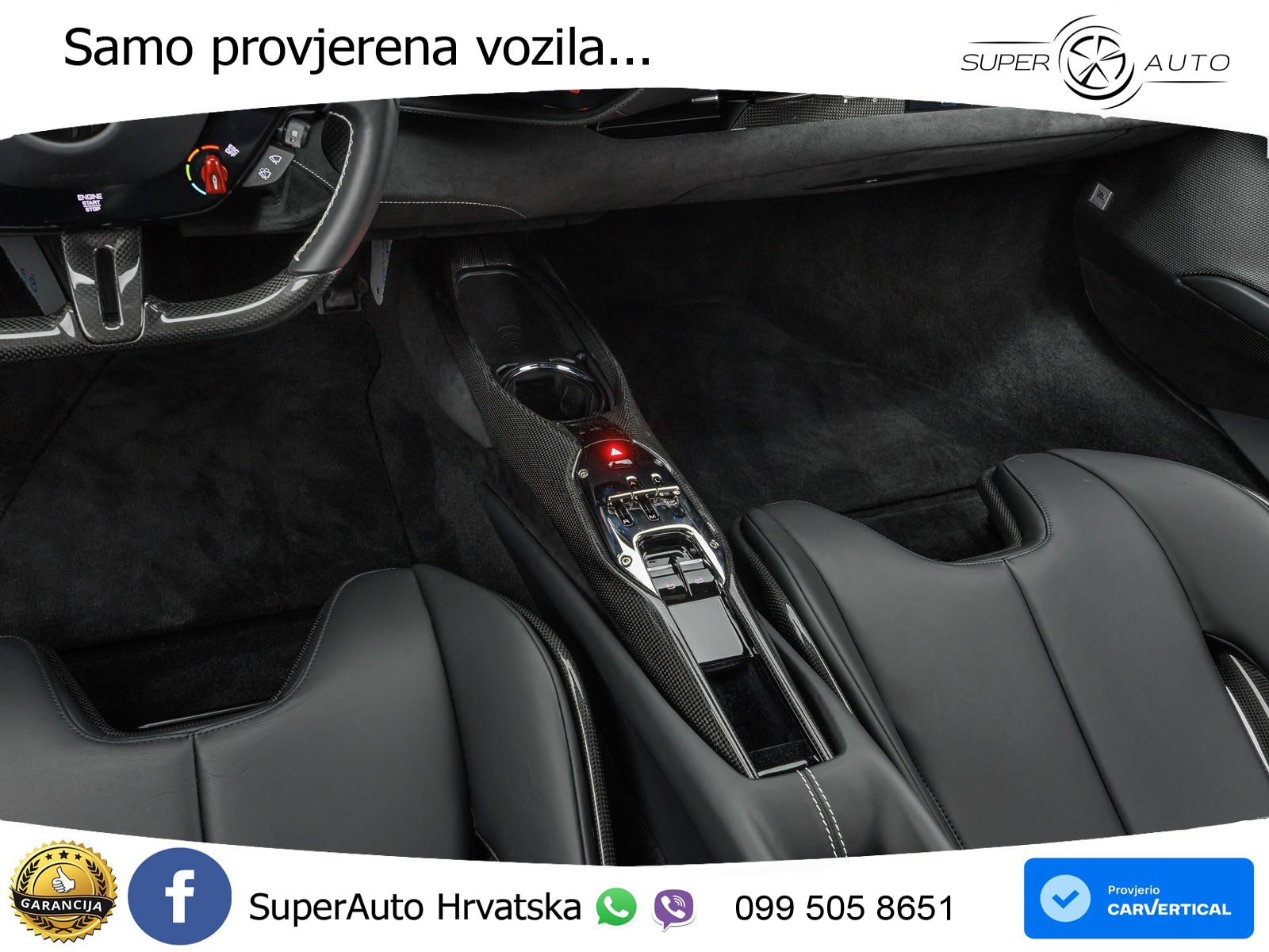 Ferrari 296 GTB 3.0 V6 (830 KS) F1 DCT LED+ACC